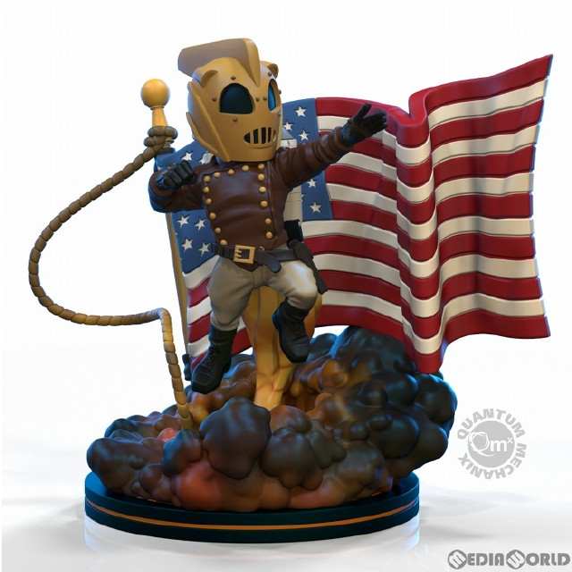 [FIG]Qフィグ エリート The Rocketeer ロケッティア クリフ・シーコード PVCフィギュア クアンタム・メカニックス