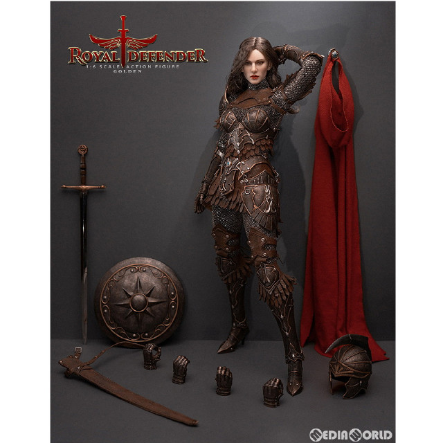 [FIG]ロイヤル ディフェンダー ゴールデン 1/6 アクションフィギュア(PL2020-172A) TBリーグ