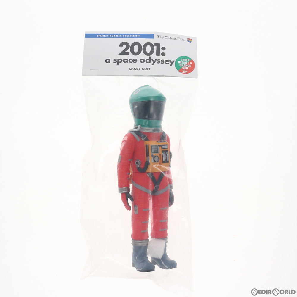 [FIG]ヴァイナルコレクティブルドールズ No.324 VCD SPACE SUIT(スペーススーツ) GREEN HELMET & ORANGE SUIT Ver. 2001年宇宙の旅 完成品 フィギュア メディコム・トイ