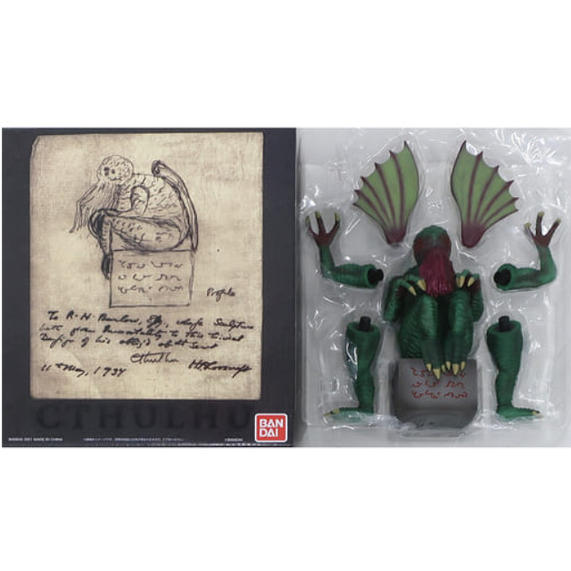 [FIG]プレミアムバンダイ限定 H.P.ラヴクラフトのCTHULHU(クトゥルフ) クトゥルフ神話 完成品 フィギュア バンダイ