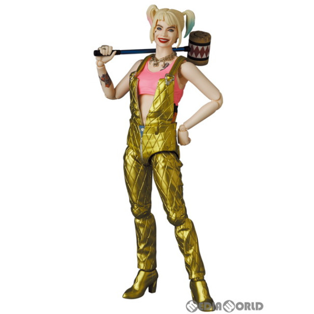 [FIG]マフェックス No.153 MAFEX HARLEY QUINN(OVERALLS Ver.) ハーレイ・クインの華麗なる覚醒 BIRDS OF PREY 完成品 可動フィギュア メディコム・トイ