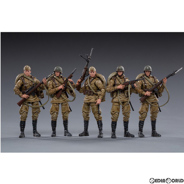 [FIG]1/18 軍兵 WWII ソビエト インファントリー 完成品 可動フィギュア(JT0838) JOYTOY(ジョイトイ)