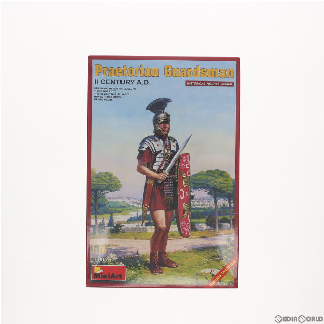 [PTM]1/16 ローマ帝国軍近衛兵(2世紀) 中世の騎士シリーズ プラモデル(16006) Mini Art(ミニアート)
