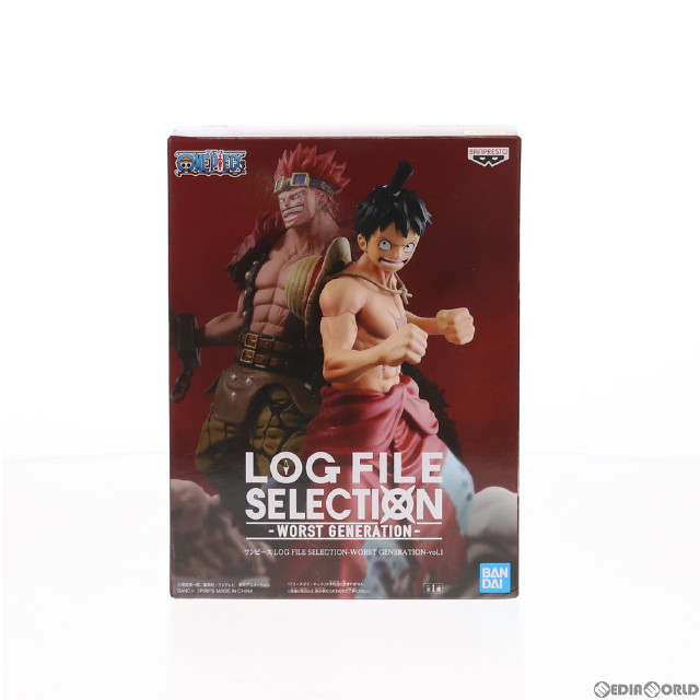 [FIG]モンキー・D・ルフィ LOG FILE SELECTION-WORST GENERATION-vol.1 ONE PIECE(ワンピース) フィギュア プライズ(82760) バンプレスト