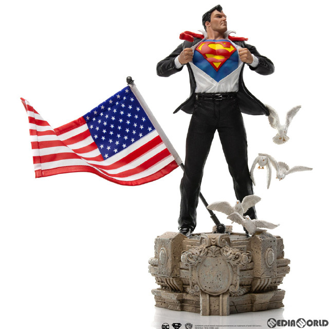 [FIG] 「デラックス・アートスケール」 クラーク・ケント[コミック] DCコミックス アイアン・スタジオ スタチュー 1/10 完成品 フィギュア アイアンスタジオ