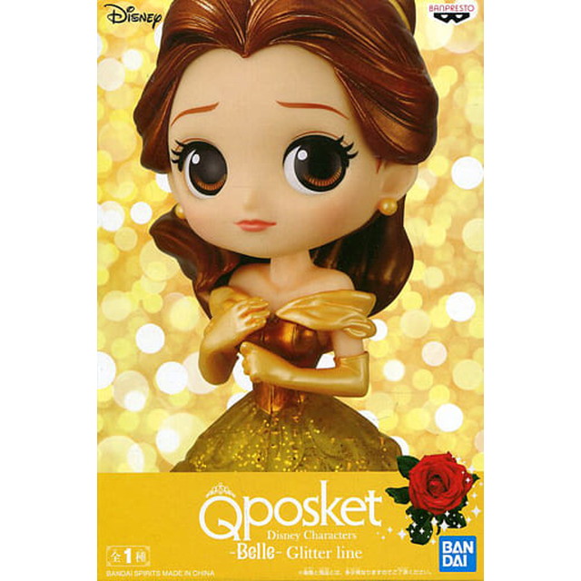 [FIG]ベル 「美女と野獣」 Q posket Disney Characters -Belle- Glitter line フィギュア プライズ バンプレスト