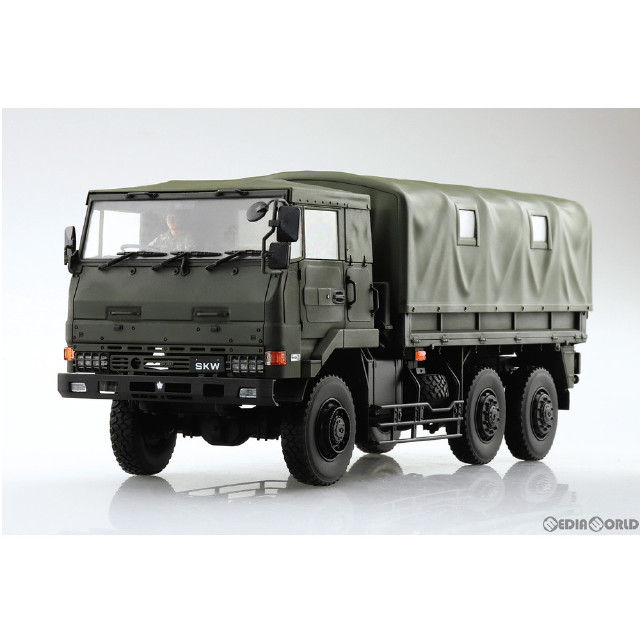 [PTM]1/35 ミリタリーモデルキット No.1 3 1/2tトラック(SKW-477) プラモデル アオシマ