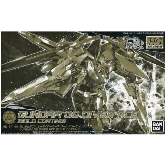 [PTM]1/144 HG GN-0000DVR/A ガンダムダブルオーダイバーエース(ゴールドコーティング) 「ガンダムビルドダイバーズ」 ガンプラおみくじキャンペーン 大吉景品 ガンダムベース限定 [0225756] プラモデル バンダイスピリッツ