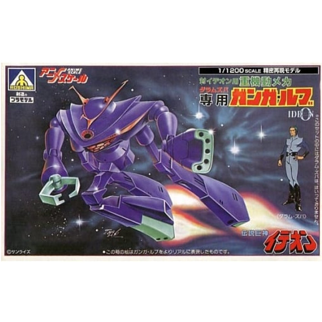 [PTM]◆1/1200 対イデオン用重機動メカ ガンガ・ルブ 「伝説巨神 イデオン」 アニメスケールシリーズ No.4 プラモデル アオシマ