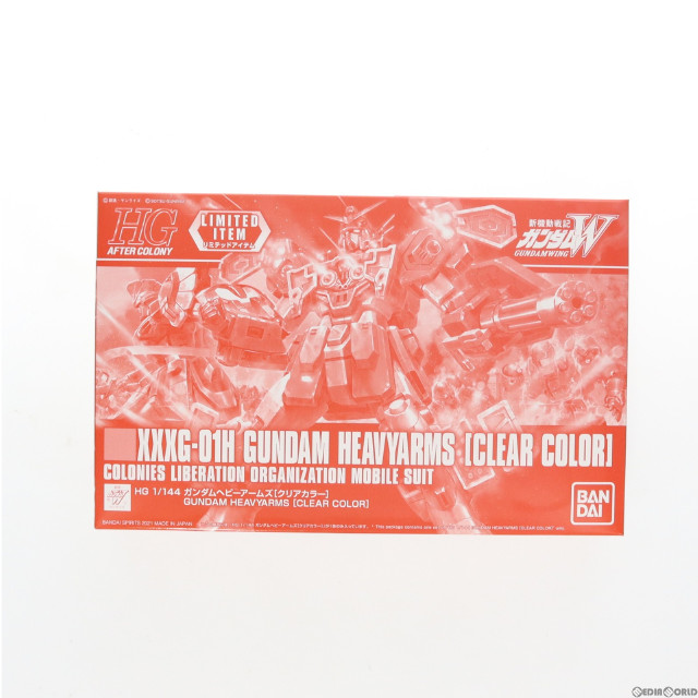 [PTM]1/144 HG XXXG-01H ガンダムヘビーアームズ(クリアカラー) 「新機動戦記ガンダムW」 イベント限定 プラモデル バンダイスピリッツ