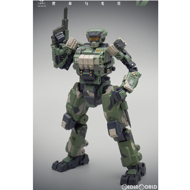 [FIG]鍛造魂(FORGING SOUL)シリーズ AGS-17 CASF RHINO 81-A 陸戦型 隊長機 1/60 完成品 可動フィギュア MECHANIC TOYS(メカニックトイズ)