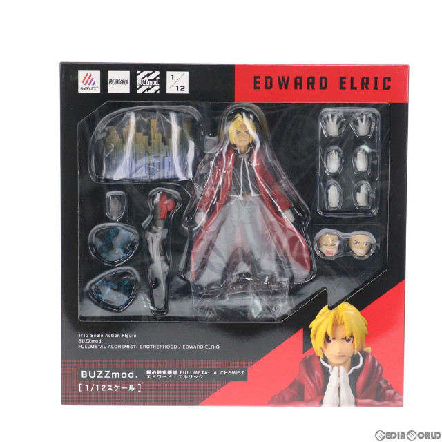 [FIG]ANIPLEX+限定 BUZZmod.(バズモッド) エドワード・エルリック 鋼の錬金術師 FULLMETAL ALCHEMIST 1/12 完成品 可動フィギュア(MD19-0978001) アニプレックス