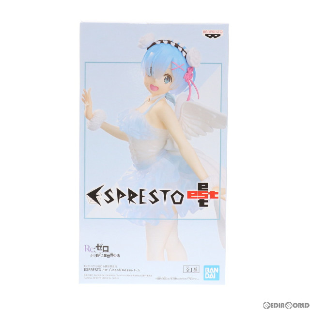 [FIG]レム Re:ゼロから始める異世界生活 ESPRESTO est-Clear&Dressy-レム プライズ(2515950) バンプレスト