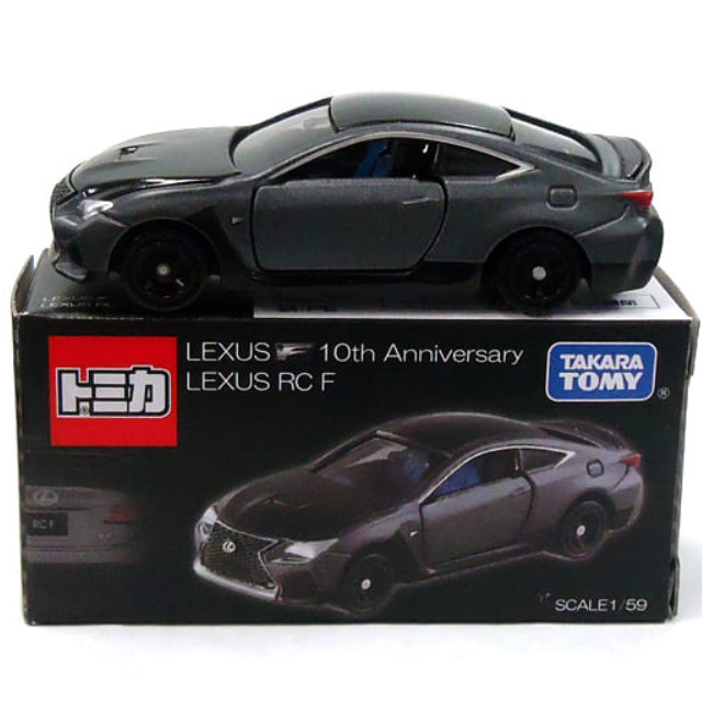 [MDL]トミカ LEXUS 10th Anniversary レクサス RC F(マットグレー×ブラック) 1/59 完成品 ミニカー タカラトミー