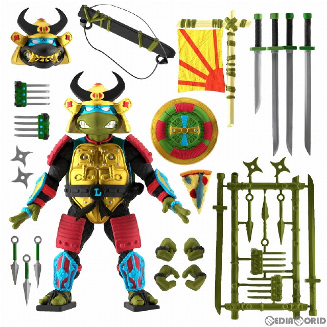 [FIG]スーア・サムライ レオナルド ティーンエイジ・ミュータント・ニンジャ・タートルズ TMNT wave 5 アルティメイト 7インチ アクションフィギュア スーパー7