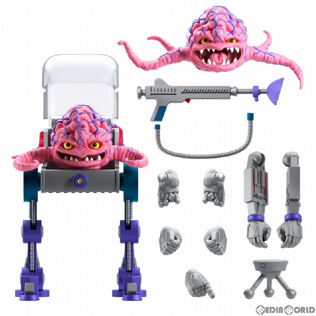 [FIG]クランゲ ティーンエイジ・ミュータント・ニンジャ・タートルズ TMNT wave 5 アルティメイト 7インチ アクションフィギュア スーパー7