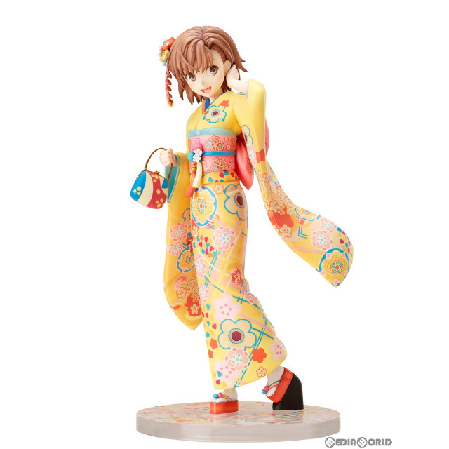 [FIG]御坂美琴(みさかみこと) 振袖 とある科学の超電磁砲T 1/7 完成品 フィギュア(AMU-FNX259) フリュー