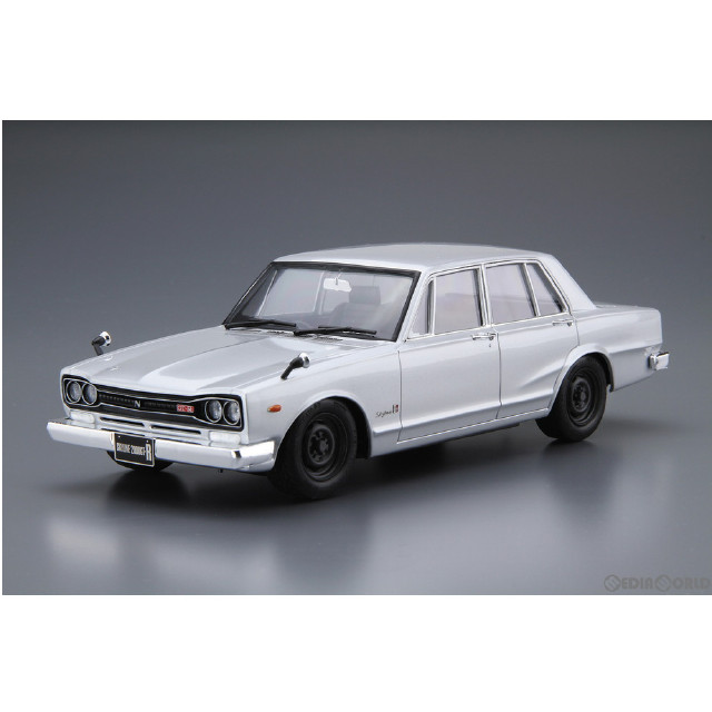 [PTM](再販)ザ・モデルカー No.45 1/24 ニッサン PGC10 スカイライン2000GT-R '70 プラモデル アオシマ