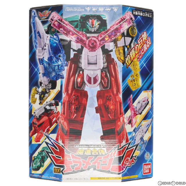 [FIG]キラメイジャーロボシリーズ01 魔進合体 DXキラメイジンセット 魔進戦隊キラメイジャー 完成トイ バンダイ