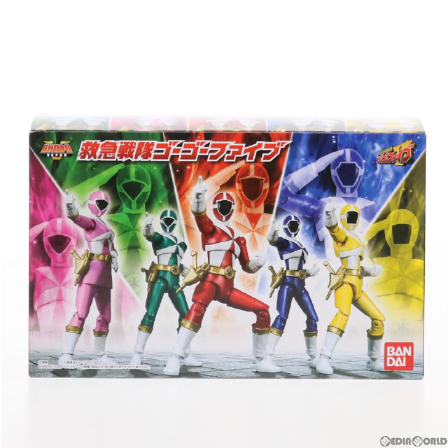 [FIG](食玩)プレミアムバンダイ限定 SHODO SUPER 救急戦隊ゴーゴーファイブ 完成品 可動フィギュア バンダイ