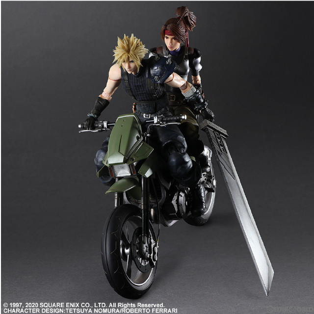 [FIG]PLAY ARTS改(プレイアーツ改) ジェシー、クラウド&バイクSET FINAL FANTASY VII REMAKE(ファイナルファンタジー7 リメイク) 完成品 可動フィギュア スクウェア・エニックス