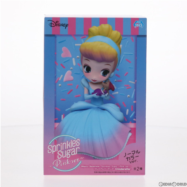 [FIG]シンデレラ(ノーマルカラー) Disney Characters Sprinkles Sugar 〜Pink ver.〜プレミアムフィギュア-Cinderella- プライズ(1042580) セガ