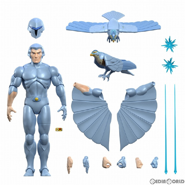 [FIG]クイックシルバー シルバーホークス アルティメイト 7インチ アクションフィギュア スーパー7