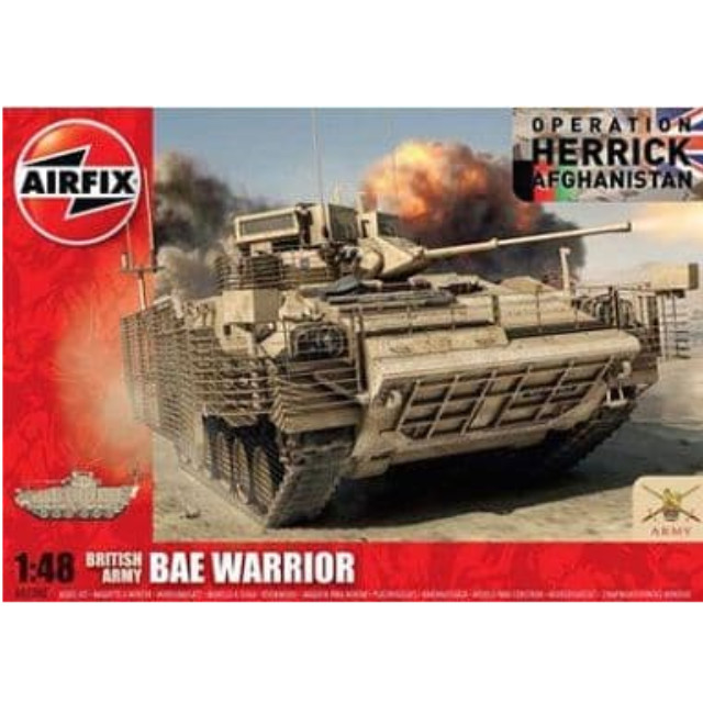 [PTM]1/48 BAE ウォーリア 歩兵戦闘車 プラモデル(X7300) エアフィックス(AIRFIX)
