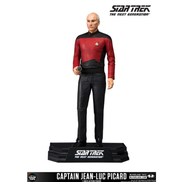 [FIG]ジャン=リュック・ピカード 新スタートレック カラートップス 7インチ アクションフィギュア マクファーレン・トイズ