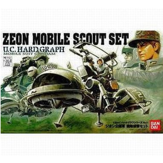 [PTM]U.C.ハードグラフ 1/35 ジオン公国軍 機動偵察セット 機動戦士ガンダム プラモデル バンダイ