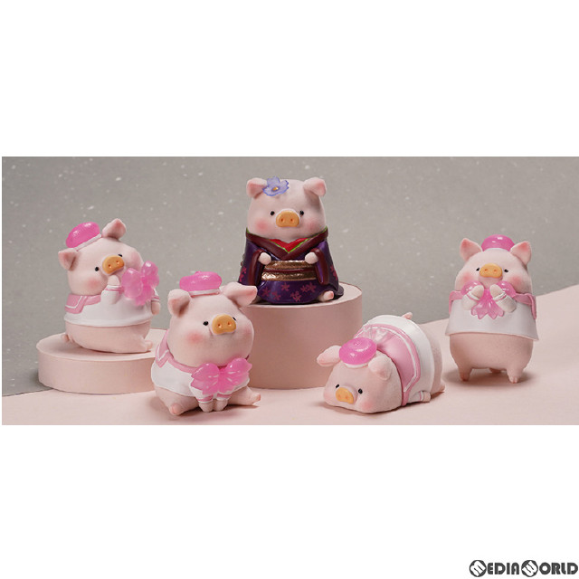[FIG] (BOX)TOYZEROPLUS×CICI'S STORY 子豚LULU さくら満開シリーズ 2 完成品 フィギュア(6個) TOYZEROPLUS(トイゼロプラス)