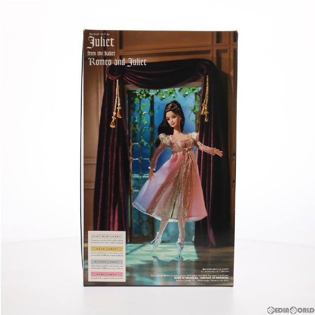 [DOL]Barbie as Juliet from Shakespeare's Romeo and Juliet -バービー アズ ジュリエット フロム シィクスピア ロミオとジュリエット- BARBIE COLLECTOR SILVER LABEL 完成品 ドール Mattel(マテル)