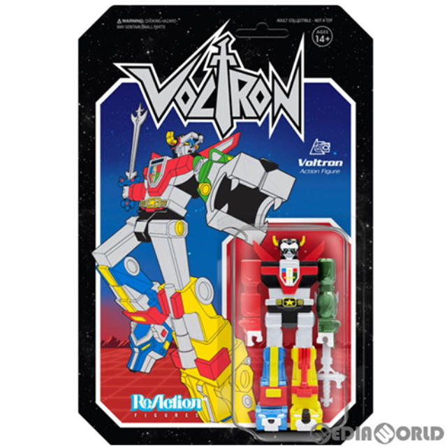 [FIG]リ・アクション ボルトロン(メタリック Ver.) 完成品 可動フィギュア スーパー7