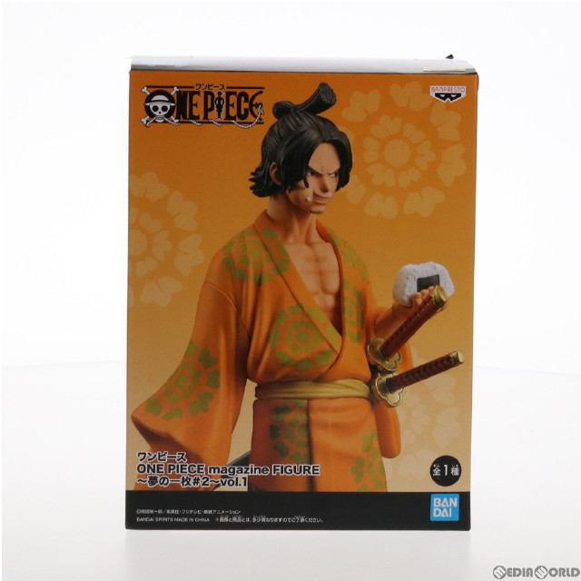 [FIG]ポートガス・D・エース ワンピース ONE PIECE magazine FIGURE〜夢の一枚#2〜vol.1 フィギュア プライズ(2545673) バンプレスト