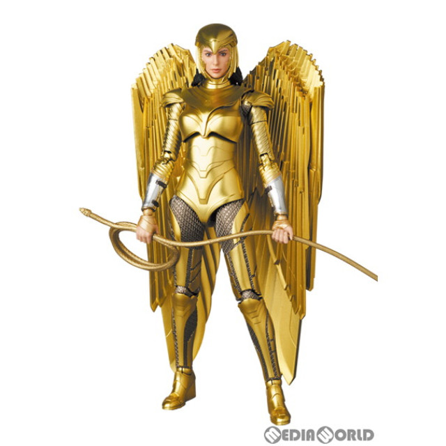 [FIG]マフェックス No.148 MAFEX WONDER WOMAN GOLDEN ARMOR Ver.(ワンダーウーマン ゴールデンアーマーver) WONDER WOMAN 84(ワンダーウーマン 1984) 完成品 可動フィギュア メディコム・トイ