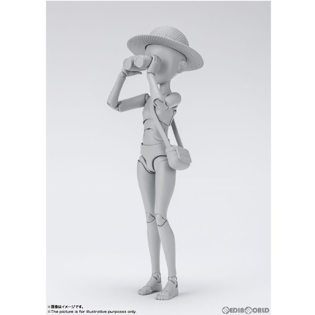 [FIG]S.H.Figuarts(フィギュアーツ) ボディちゃん -杉森建- Edition DX SET(Gray Color Ver.) 完成品 可動フィギュア バンダイスピリッツ