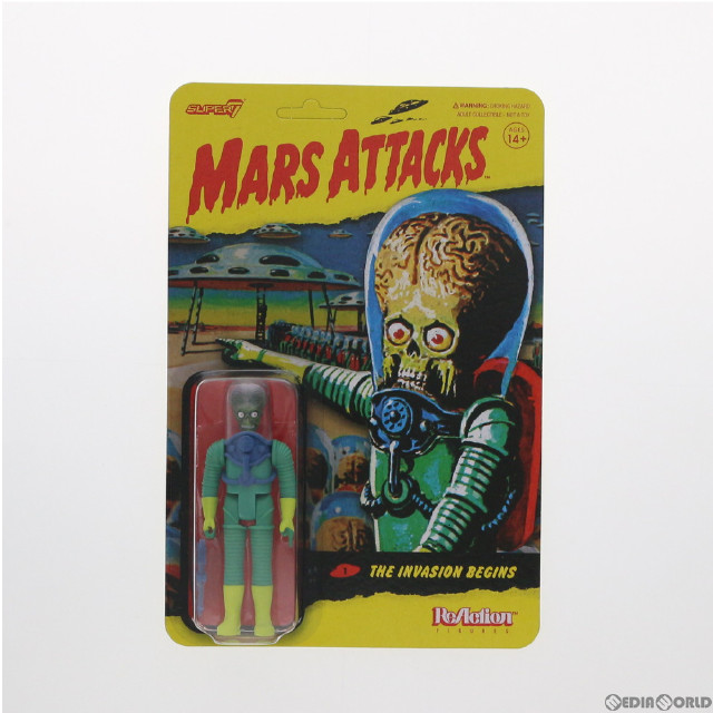 [FIG]リ・アクション マーズ・アタック! インベージョン・ビギンズ 完成品 可動フィギュア スーパー7