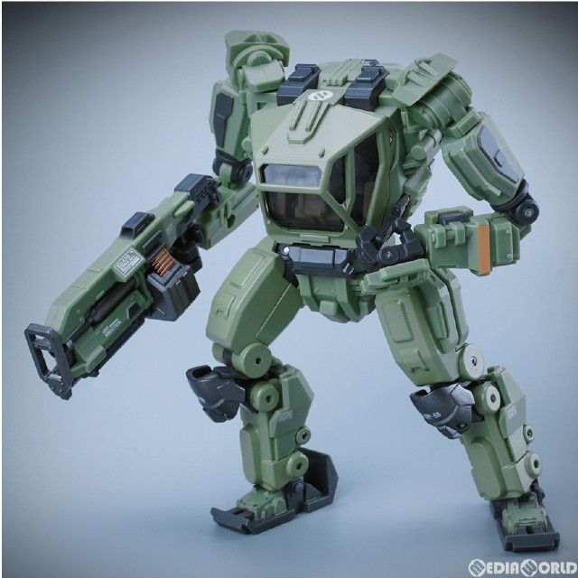 [FIG]鍛造魂(FORGING SOUL)シリーズ AGS-11 1/60 鉄拳軍団(IRON FIST TEAM) BP-48 重装型機械衛兵 ジャングル仕様 完成品 可動フィギュア MECHANIC TOYS(メカニックトイズ)