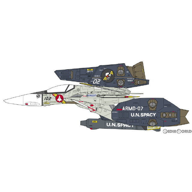 [PTM]1/48 VF-1J スーパー/ストライクバルキリーSVF-41 ブラックエイセス 超時空要塞マクロス プラモデル(65874) ハセガワ