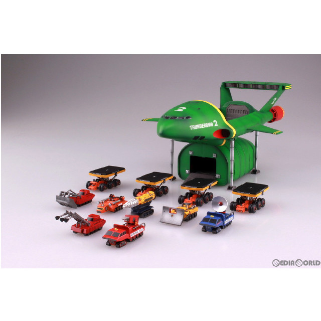 [PTM]サンダーバード No.11 1/350 サンダーバード2号&救助メカ プラモデル(063606) アオシマ