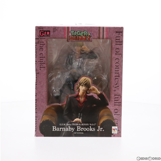 [買取]G.E.M.シリーズ S.O.C バーナビー・ブルックス Jr. TIGER & BUNNY(タイガー&バニー) 完成品 フィギュア 一部店舗&オンラインショップ限定 メガハウス