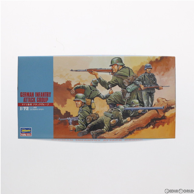 [PTM]MTシリーズ No.30 1/72 ドイツ歩兵 アタックグループ プラモデル(31130) ハセガワ