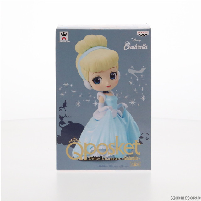 [FIG]シンデレラ(パステルカラー) Q posket Disney Characters -Cinderella- フィギュア プライズ(37193) バンプレスト