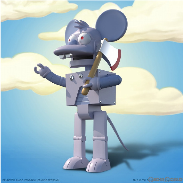 [FIG]ロボット イッチー ザ・シンプソンズ アルティメイト 8インチ アクションフィギュア スーパー7