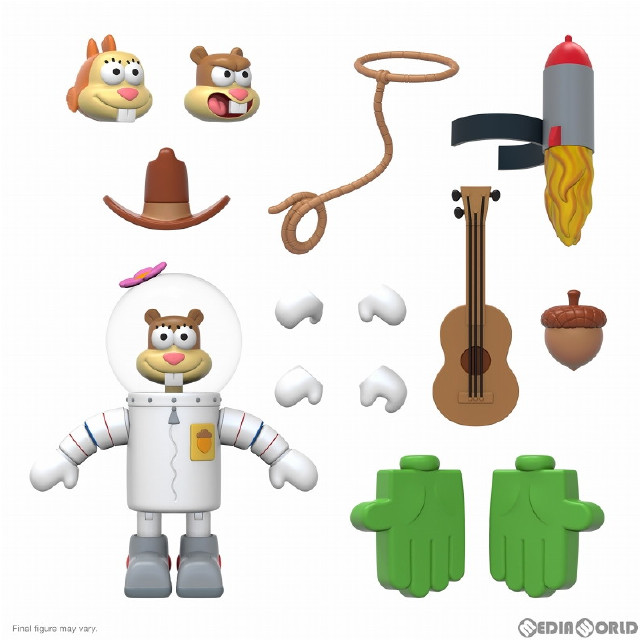 [FIG]サンディ・チークス スポンジ・ボブ アルティメイト アクションフィギュア スーパー7