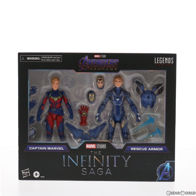 [FIG]マーベル レジェンドシリーズ 6インチ インフィニティ・サーガ キャプテン・マーベル&レスキューアーマー 完成品 可動フィギュア(F0190) ハズブロ