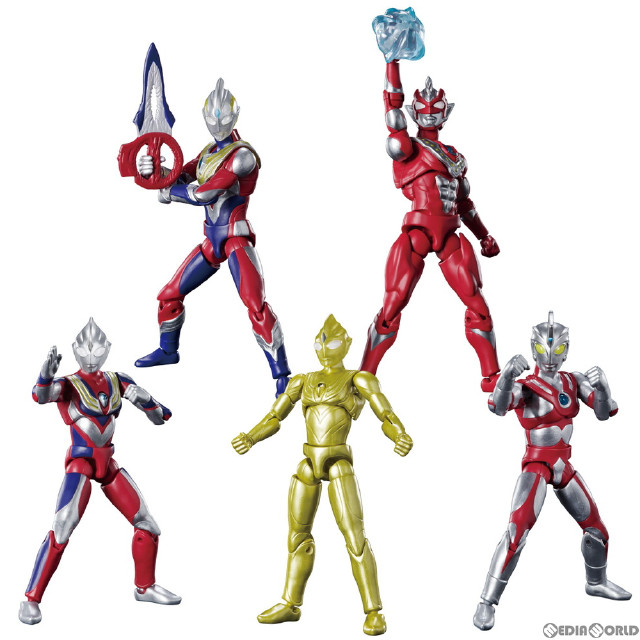 買取](BOX)(食玩)超動αウルトラマン 可動フィギュア(10個) バンダイ
