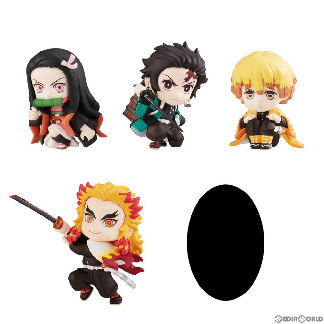 [FIG](食玩)鬼滅の刃 ADVERGE MOTION(アドバージモーション) 4 セット フィギュア バンダイ