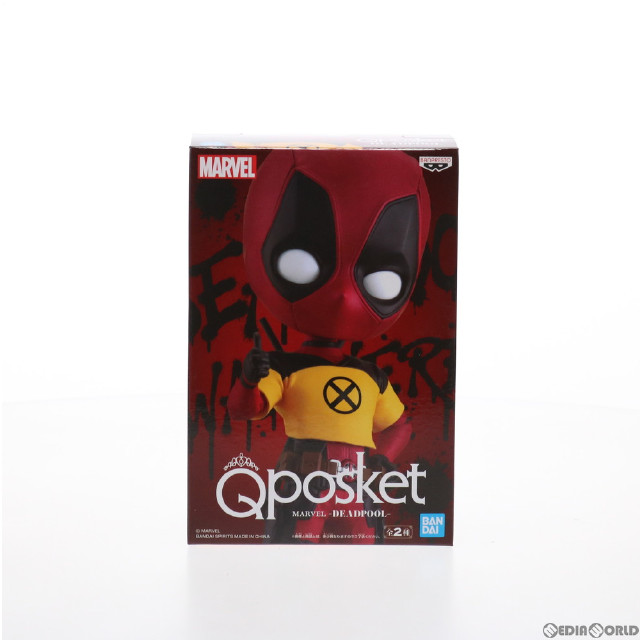 [FIG]デッドプール(B・Tシャツ) Q posket MARVEL -DEADPOOL- フィギュア プライズ(2563408) バンプレスト