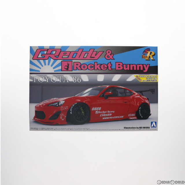 [PTM]Sパッケージ バージョンRシリーズ No.57 1/24 TOYOTA 86 '12 GREDDY&ROCKET BUNNY ENKEI Ver. プラモデル アオシマ